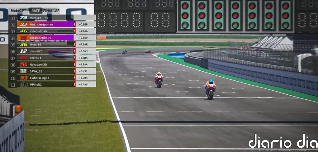 Àlex lidera el doblete de los Márquez en Misano por delante de Valentino Rossi