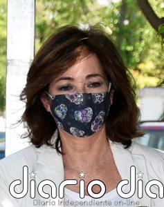 Ana Rosa Quintana afronta la Fase 1 con una mascarilla con mucho estilo