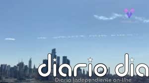 Aparece un mensaje de apoyo a los trabajadores de primera línea en el cielo de Nueva York