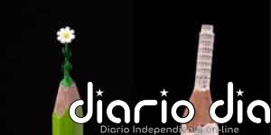 Así son las esculturas en miniatura que crea el artista ruso Salavat Fidai en la punta de los lápices