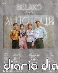 Belako anuncian las fechas y precio de las entradas de su gira por autocines de Madrid, Denia y Gexto