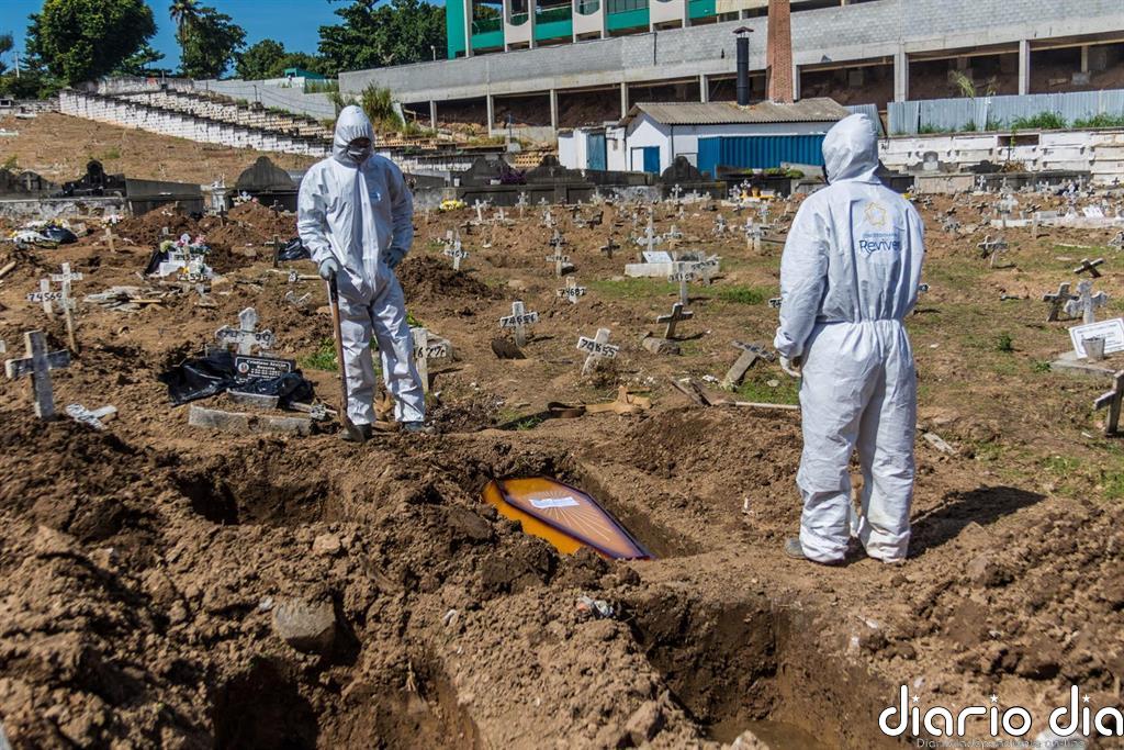 Brasil supera por primera vez el millar de muertes por coronavirus en un solo día