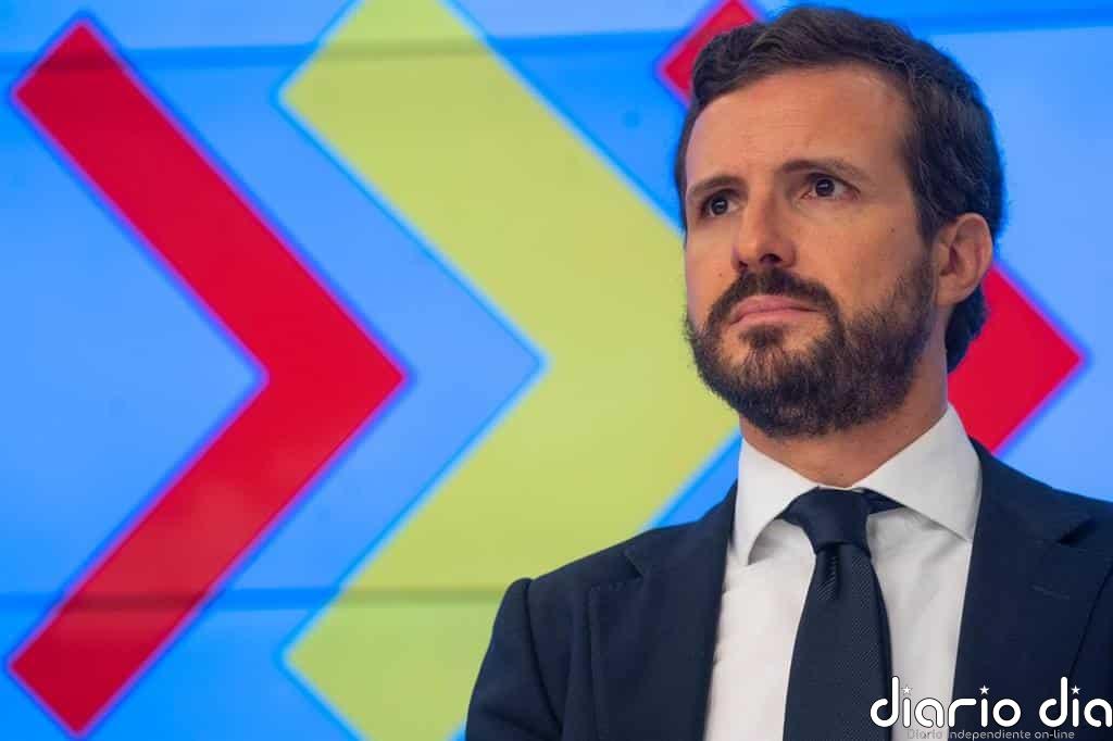 Casado acusa a Sánchez de tapar el cese de Pérez de los Cobos con la equiparación salarial: "Exigimos responsabilidades"