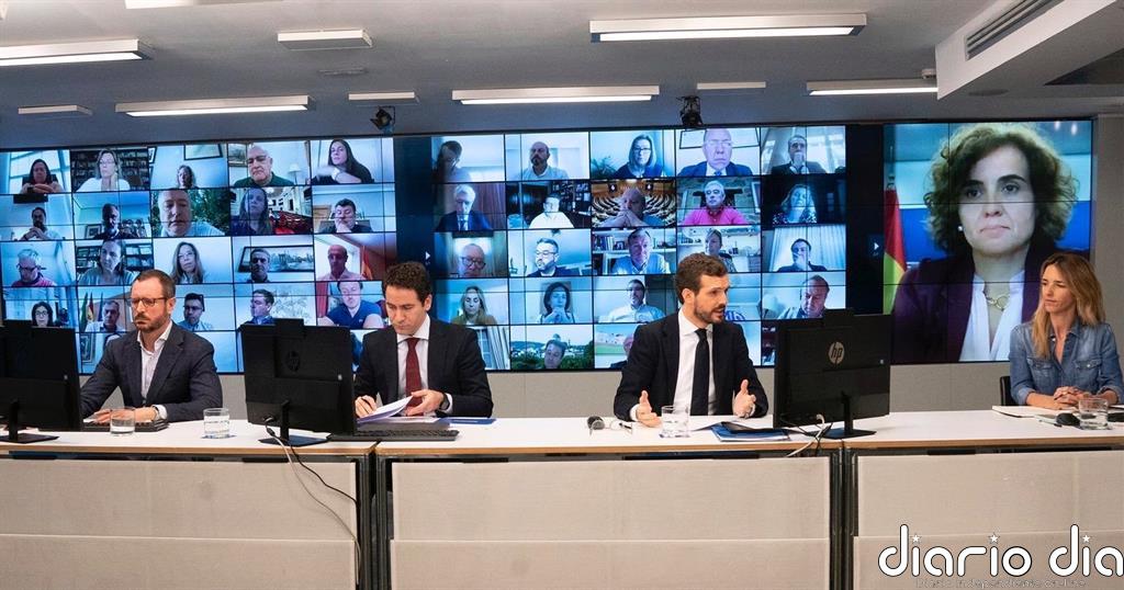 Casado aplica a Sánchez la advertencia de Abraham Lincoln: "No puedes engañar a todo el mundo todo el tiempo"