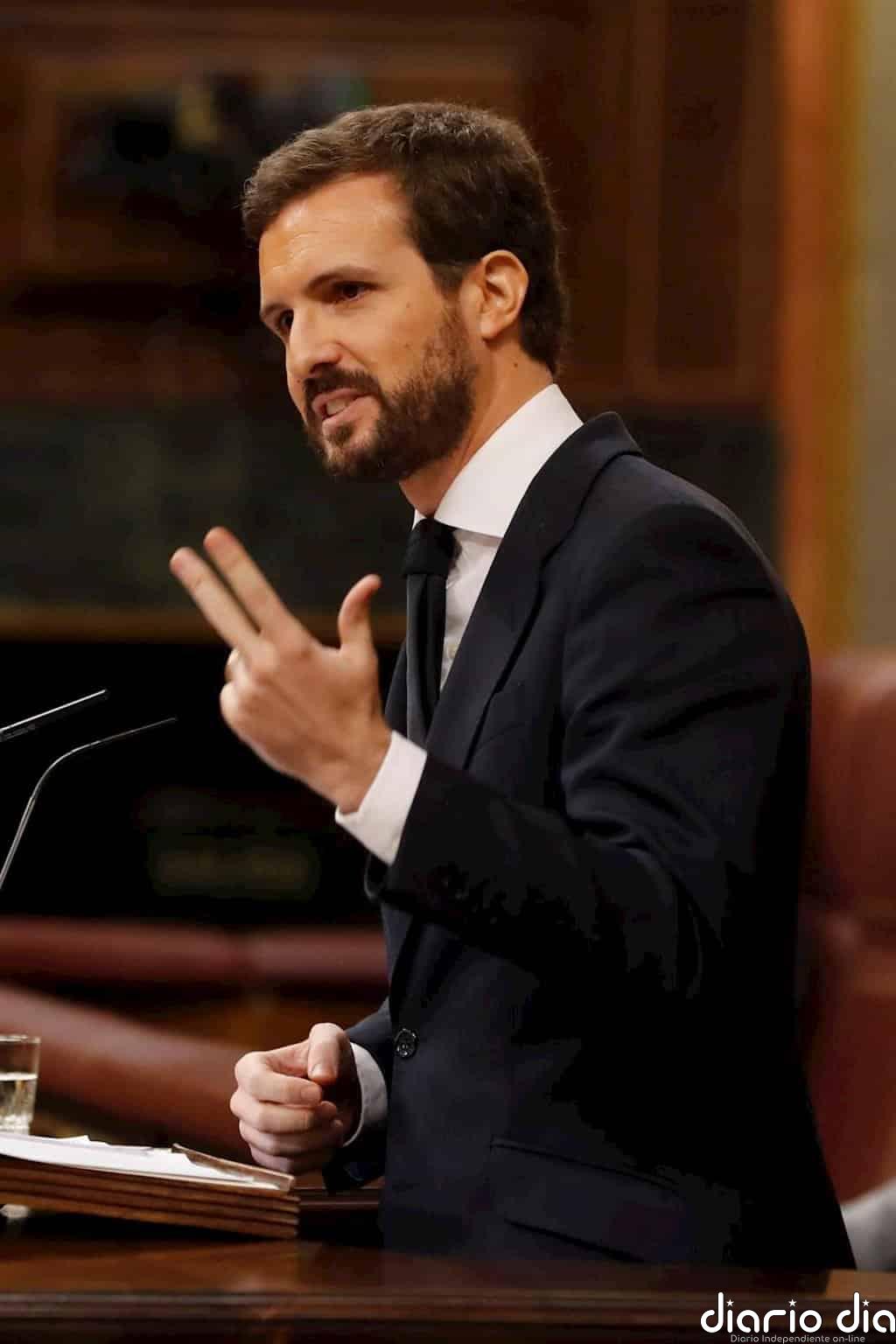 Casado plantea a los 'barones' del PSOE que se rebelen ante el pacto PSOE-Bildu: "Por menos hicieron dimitir a Sánchez"