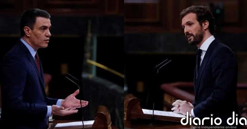 Casado pregunta a Sánchez si se pondría un notable "mirando a los ojos" a las familias de los 27