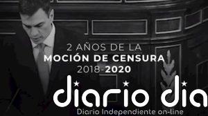 Casado recuerda los dos años de la "injusta" moción de censura de Sánchez: "Han degradado las instituciones"