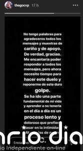 Celia, la prima de Álex Lequio, agradece todos los mensajes de cariño recibidos tras su dura pérdida