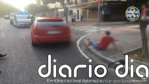 Detenido en Sevilla tras ser atropellado mientras huía después de dar un tirón a mujer e intentar otro poco antes