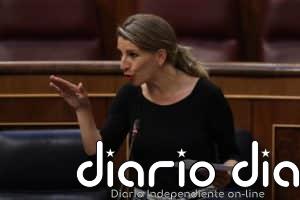 Díaz afirma que la derogación de la reforma laboral sigue su curso