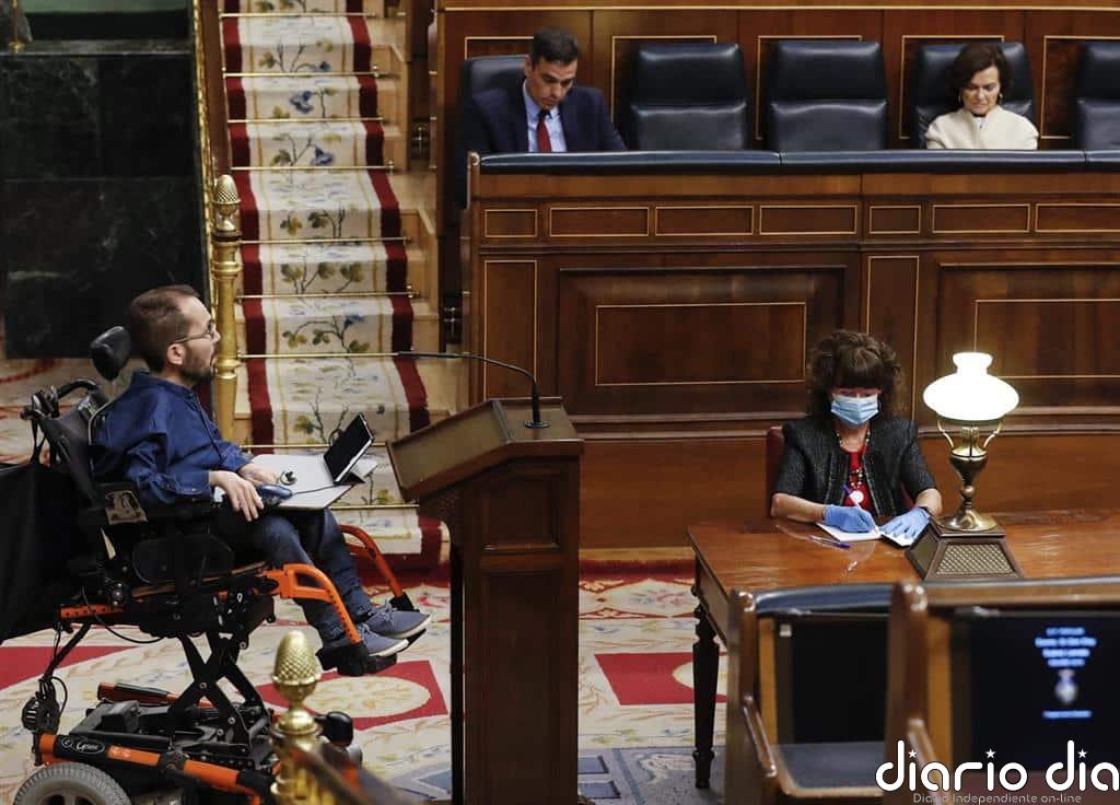 Echenique garantiza a ERC y Bildu que cuando pase la pandemia negociarán con ellos y no con Ciudadanos