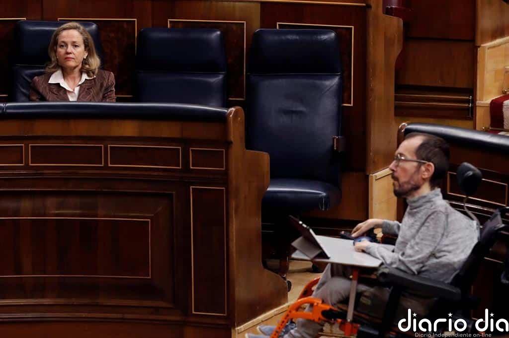 Echenique reafirma que se van a "cargar" la reforma laboral del PP, a pesar del "ruido" y los "editoriales"