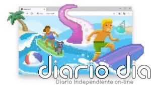 Edge lanza su minijuego de surf, que permite jugar sin conexión desde el navegador