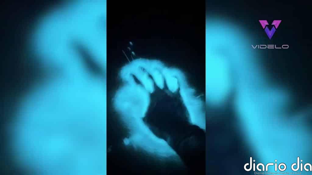 El asombroso brillo azulado del agua de una bahía australiana que cautiva al espectador