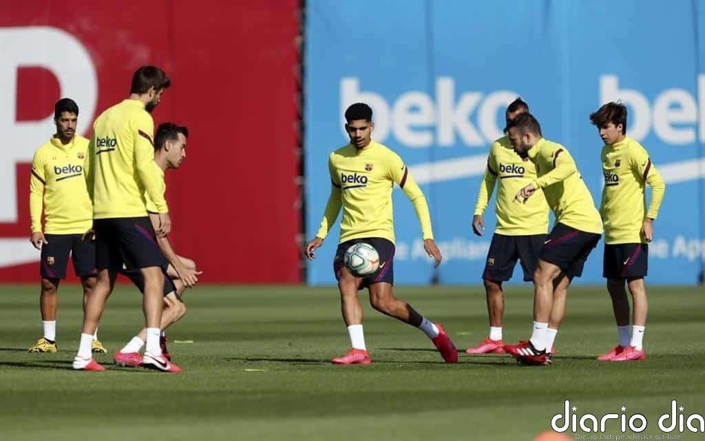 El Barça vuelve a los rondos y juegos de posición con la nueva fase de entrenamientos