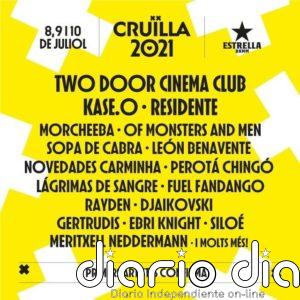 El Festival Cruïlla anuncia para 2021 a Two Door Cinema Club, Kase