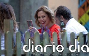 Ágatha Ruiz de la Prada y Luis Gasset presumen de su amor a plena luz del día