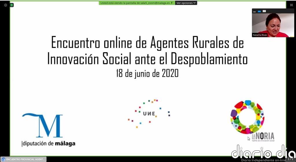 Agentes rurales participan en un encuentro online para impulsar iniciativas de innovación social contra despoblamiento