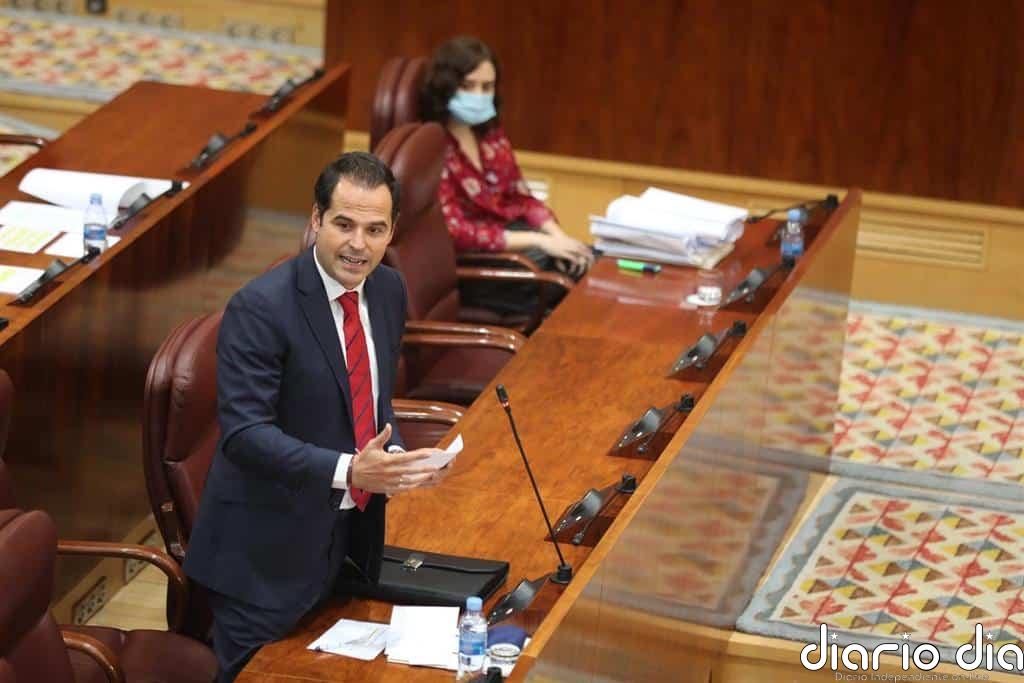 Aguado ve "buena incitativa" la investigación interna que ha abierto Ayuso dentro de la Comunidad por las residencias