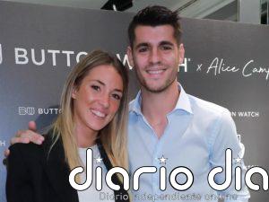 Alice Campello y Álvaro Morata celebran su aniversario más especial