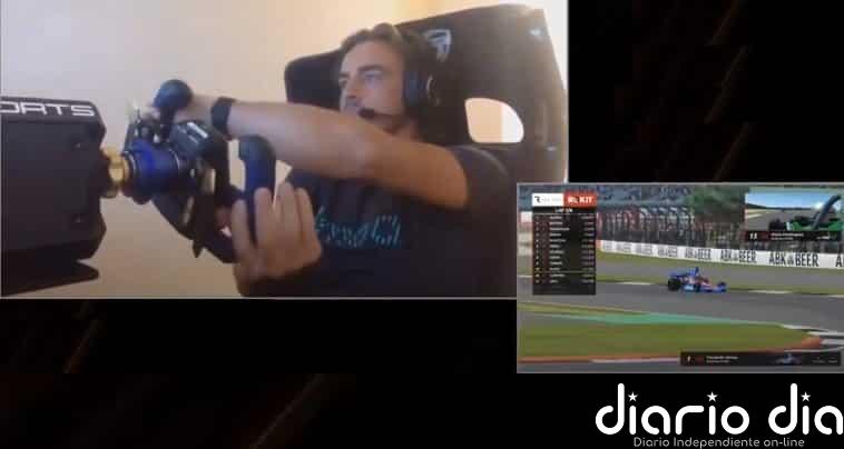 Alonso gana también en Mónaco hacia la Triple Corona virtual