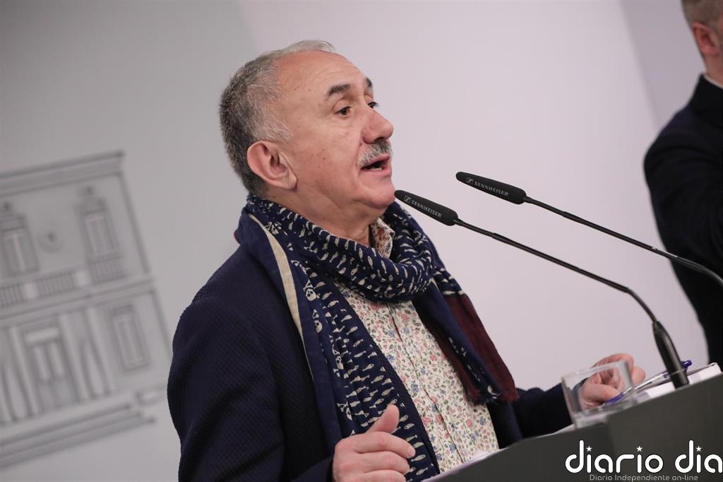 Álvarez (UGT) confía en llegar a un acuerdo sobre los ERTEs y asegura que "hay debate" sobre exoneraciones