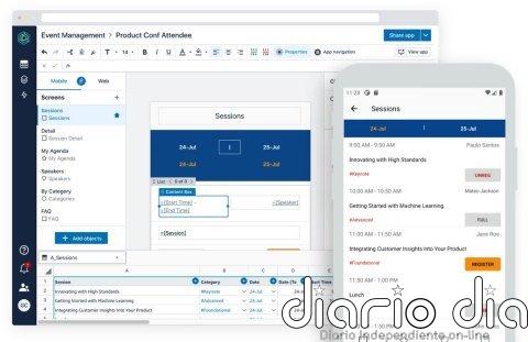 Amazon lanza un servicio que permite a las empresas crear aplicaciones sin saber programar