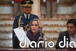 Áñez confirma que promulgará una ley para fijar las elecciones generales el próximo 6 de septiembre