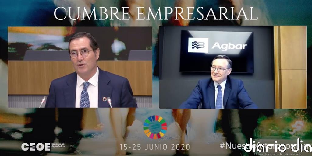 Ángel Simón (Agbar) urge a un pacto social que garantice una recuperación económica sostenible tras el Covid