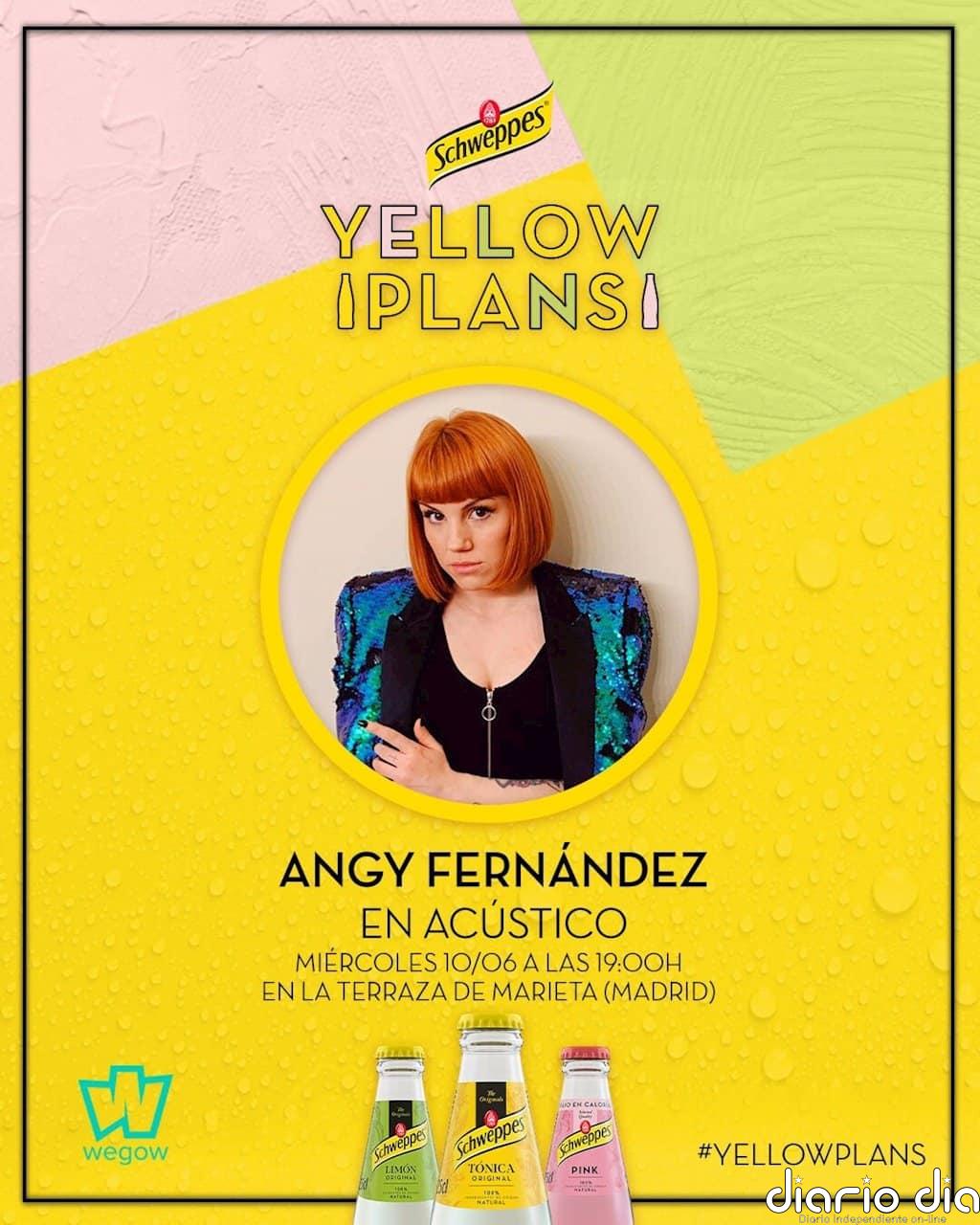 Angy protagoniza el primer concierto al aire libre en Madrid