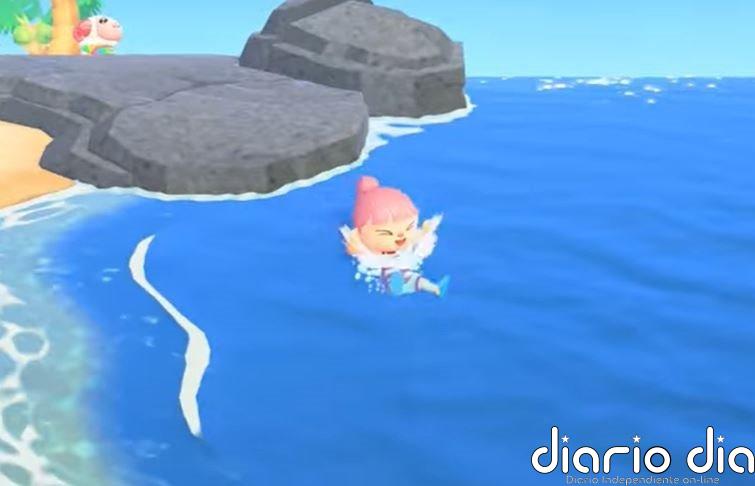 Animal Crossing: New Horizons permitirá nadar con su nueva actualización