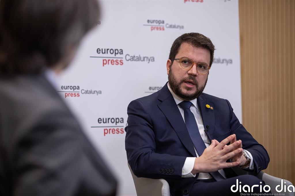 Aragonès avisa a Sánchez de no se puede apoyar a la vez en Cs y en ERC