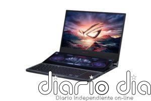 Asus lanza su nuevo portátil 'gaming' Zephyrus Duo 15 ultrafino y con doble pantalla