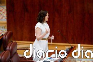 Ayuso cree que con la comisión de residencias la oposición busca "partir" su Gobierno y lanzar "soflamas indignantes"