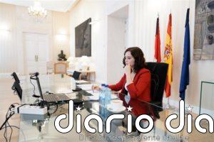 Ayuso vuelve a solicitar a Sánchez una mesa específica para Madrid porque la economía "se resiente"