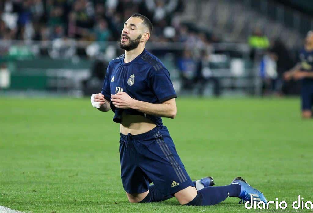Benzema: "Es difícil estar dos meses sin tocar el balón"