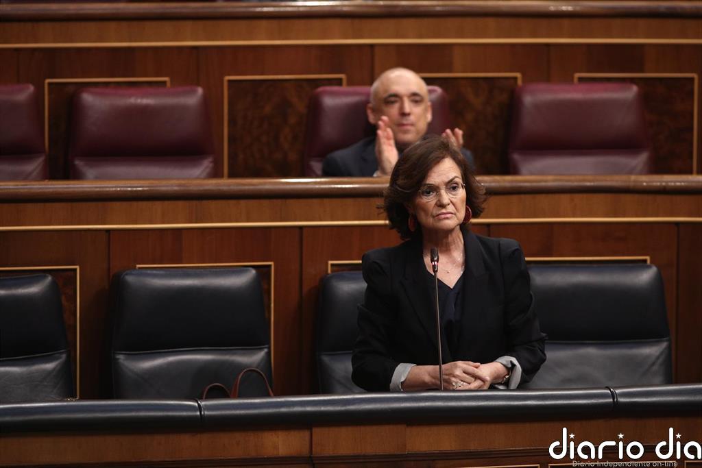 Calvo ve en la mesa de diálogo con Cataluña "la única forma de encontrar una salida" y el PP pregunta: "¿A qué precio?"
