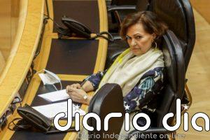 Carmen Calvo sobre la mesa de diálogo: "En cuanto salgamos de la alarma pondremos una fecha"