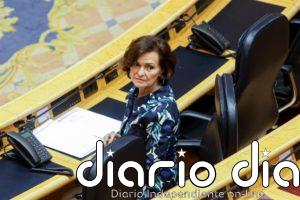 Carmen Calvo, sobre la polémica con el colectivo trans: "El PSOE no ha cambiado de posición ni un milímetro"