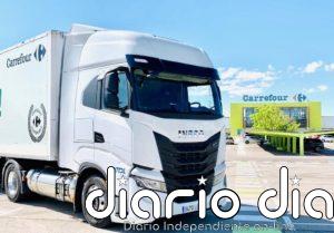 Carrefour aumenta su flota de camiones a gas