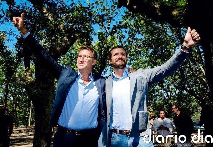 Casado abre la campaña con Feijóo el domingo y planea media docena de actos en Galicia, igual que en Euskadi