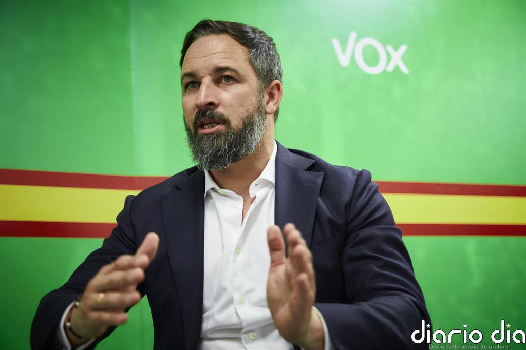 Abascal asegura que Sánchez excluye a Vox en la ronda de contactos y dice que no le "preocupa"