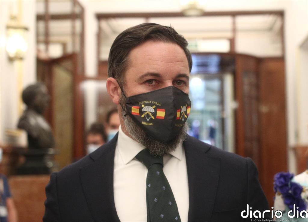 Abascal defiende su moción de censura: "Así se retrata a un Gobierno, no con acuerdos como tiene la tentación el PP"