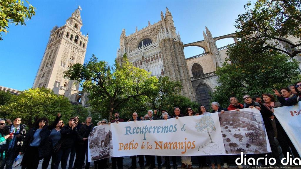 Adelante Sevilla insta a Espadas a abordar en la mesa de ocupación ilegal la situación del Patio de los Naranjos
