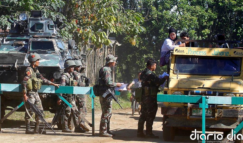 Al menos cinco milicianos islamistas muertos en combates con tropas filipinas en el sur del país