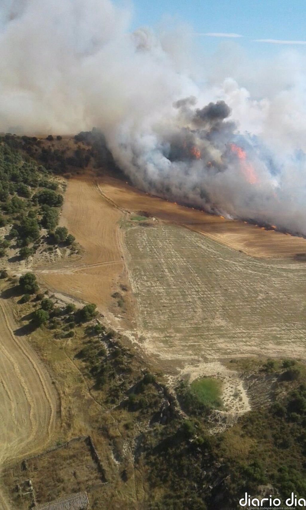 Alerta roja de peligro de incendios forestales en Prepirineo Occidental, Somontano Occidental, Moncayo y Aranda