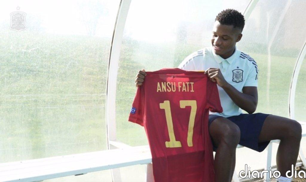 Ansu Fati: "Luis Enrique me dijo que disfrutara, que sólo se debuta una vez"