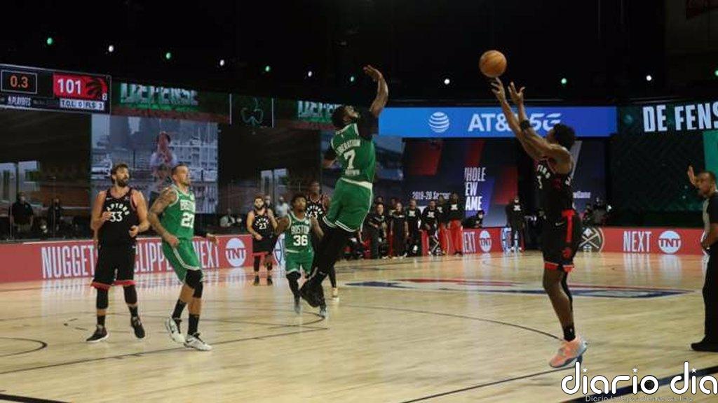 Anunoby rescata sobre la bocina a los Raptors del 3-0 ante los Celtics