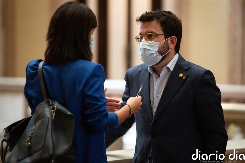 Aragonès explica que no conoce la fecha de las elecciones catalanas