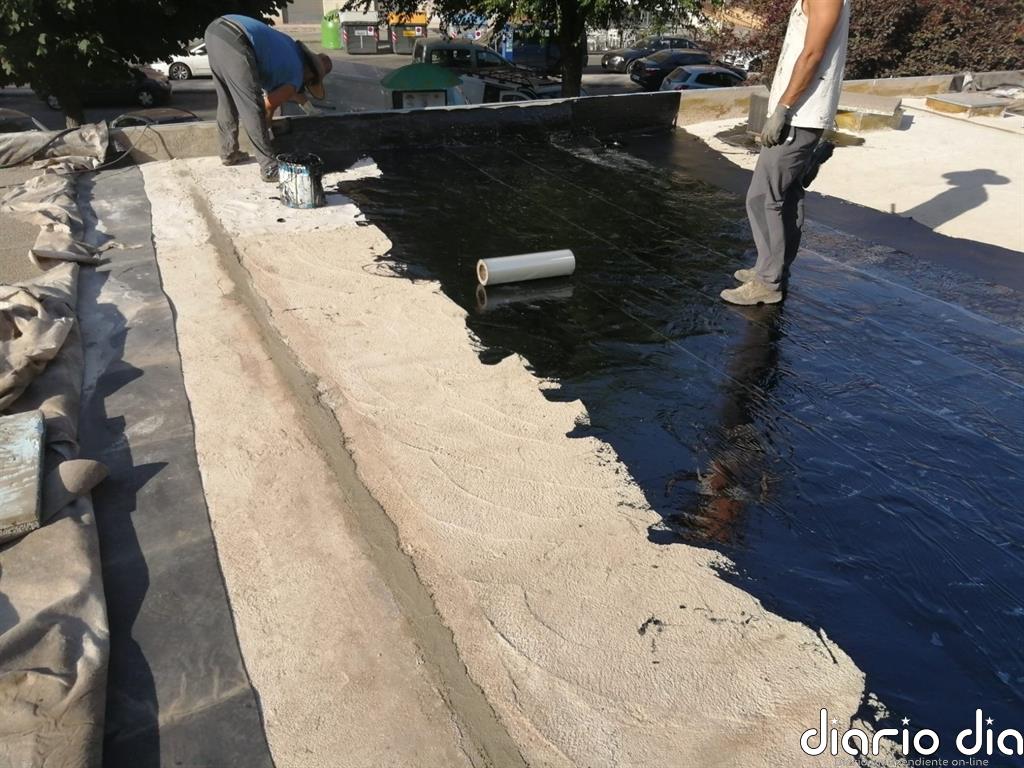 Ayuntamiento de Granada acaba con los problemas de filtraciones del mercado de abastos Merca80